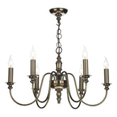 David Hunt Lighting Dickens 6 Light Bronze DIC0663